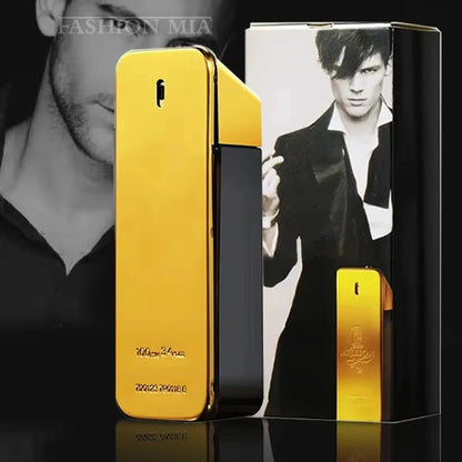 Gold Millionaire Prive Men's Perfume 100ml Tempting Woody Light Fragrance Date Perfume Original Brand Gold Lady Eau De Toilette