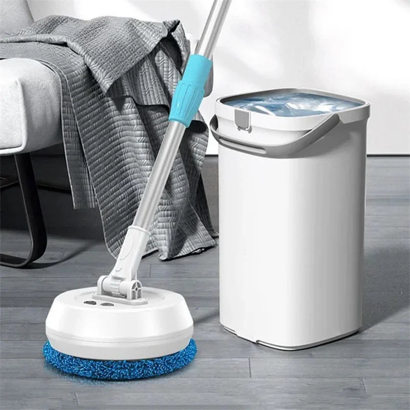 Wireless Electric Spin Mop Cleaner Automatic 2 in 1 Wet & Dry Home Cleaner Car Glass Ceiling Door Windows floor scrubber machine