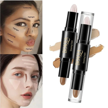 High Quality Professional Makeup Base Foundation Cream for Face Concealer Contouring for Face Bronzer Beauty Women's Cosmetics