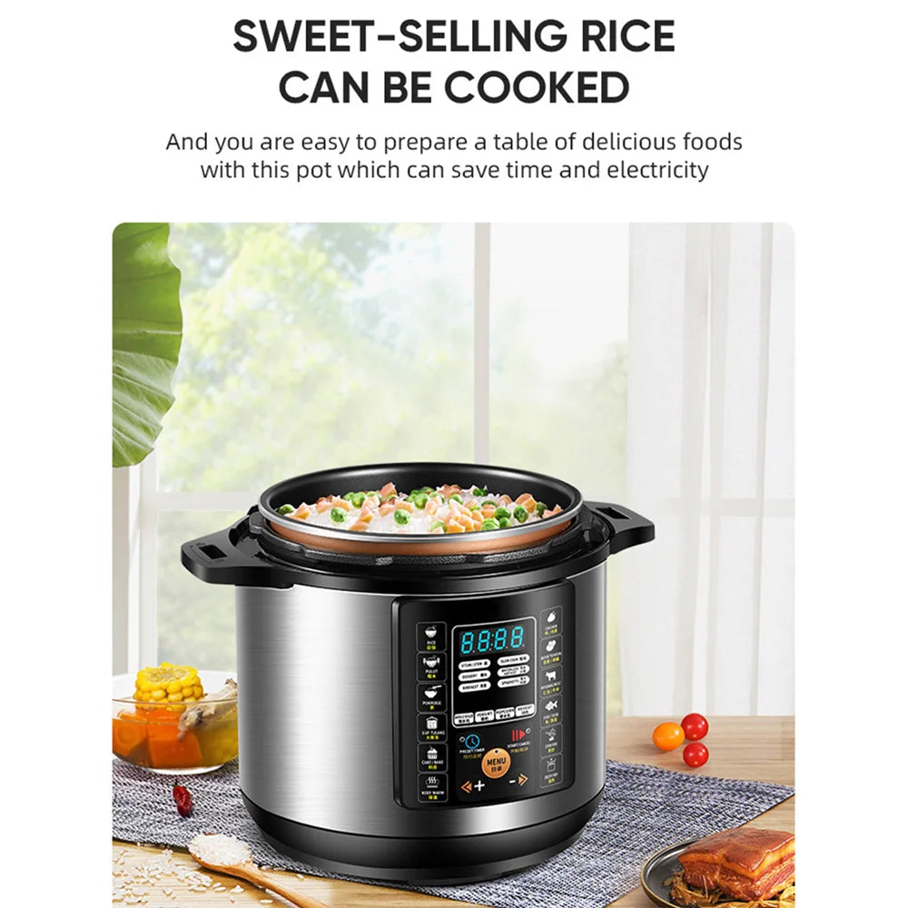 XEOLEO 6L Multifunction Electric Pressure cooker suitable 5 people use Household High pressure pot Rice cooker