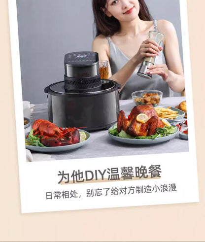 Non stick deep fryer Automatic air fryers Home appliances Smart air fryer oven Low fat oil free airfryer French fries machine