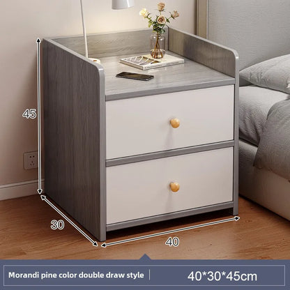 Bedside Table Simple Modern Simple Small Household Storage 협탁Small Cabinet Locker Rack Bedroom Furniture Rental Room Nightstands