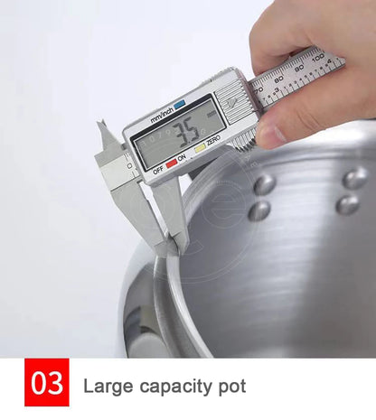 9-60L Pressure Cooker Commercial Large Capacity Gas Cooker Stew Pot Kitchen Cookware Safety Arroceras Autoclave  압력밥솥 قدر ضغط