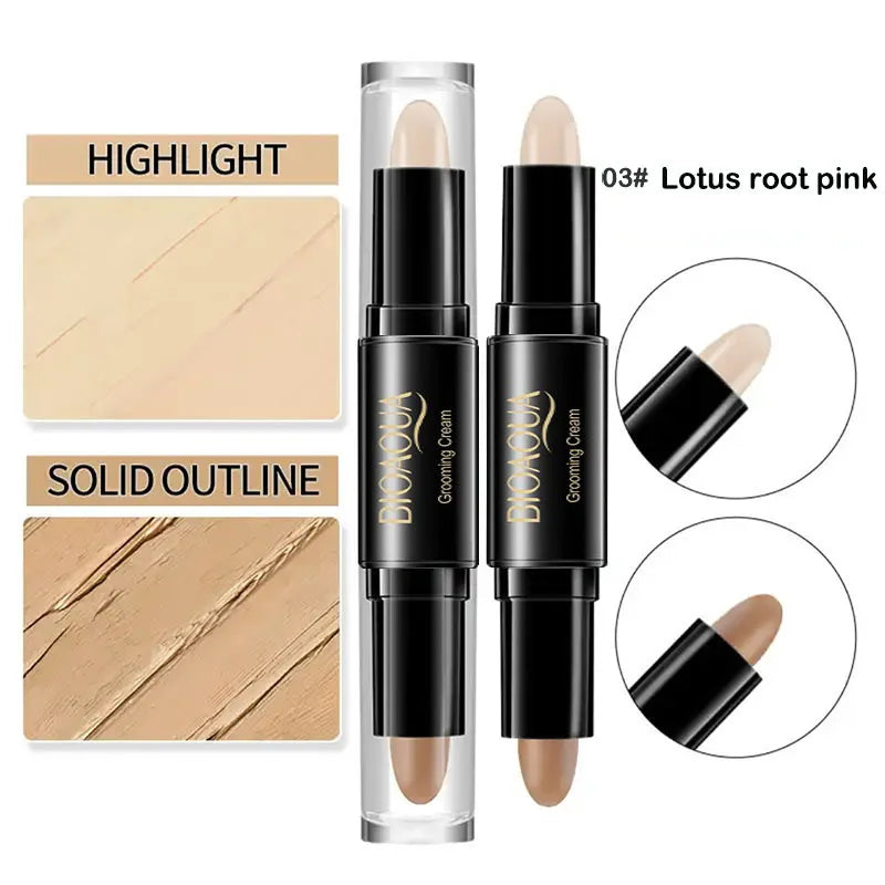 High Quality Professional Makeup Base Foundation Cream for Face Concealer Contouring for Face Bronzer Beauty Women's Cosmetics