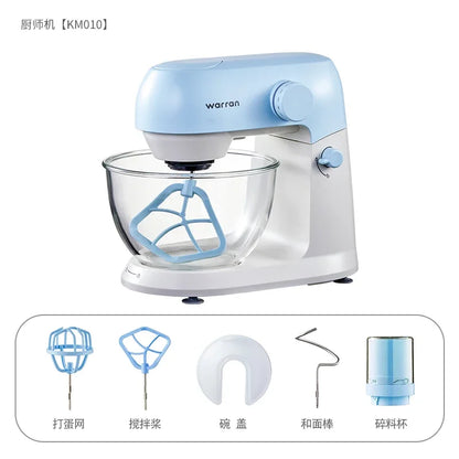 Mute Stand Mixer Household Small Flour-Mixing Machine Dough Mixer Automatic Cream Stirring Fresh Milk Machine