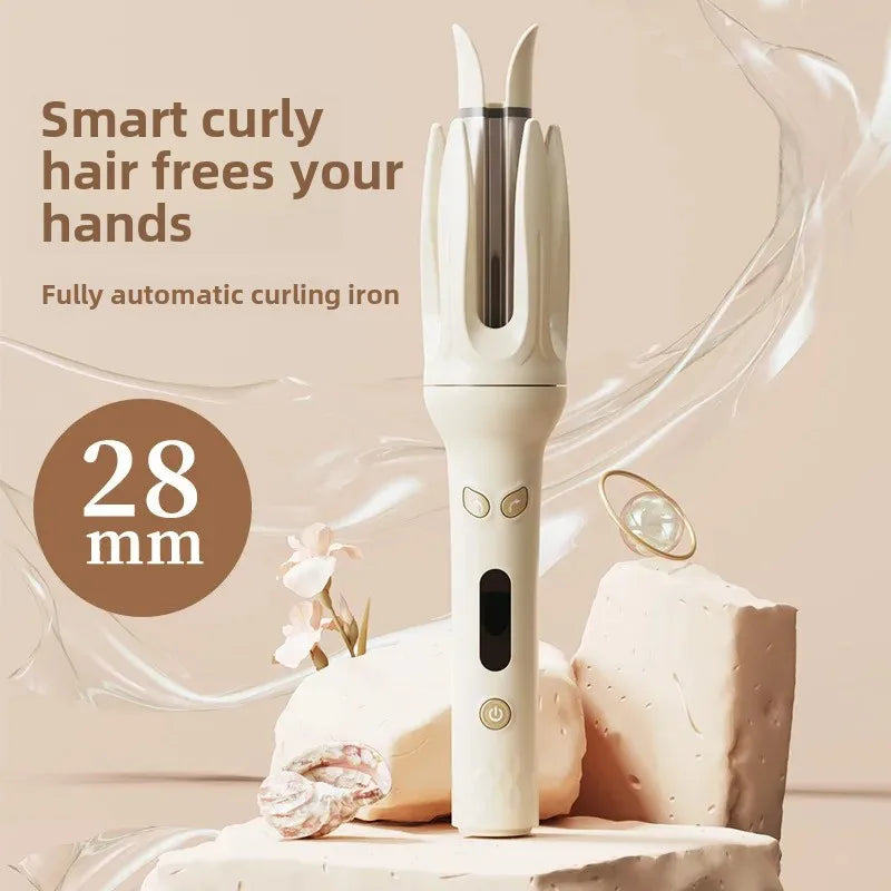 Adjustable Automatic Curling Iron Negative Ion Straight Hair Comb Long Lasting Styling High Wave Electric Hair Roller