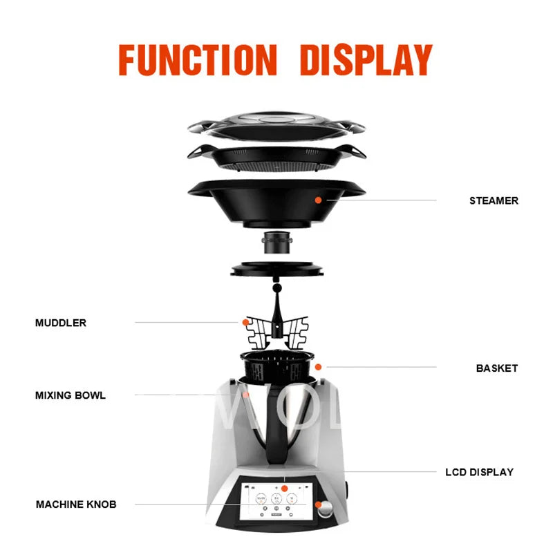 Kitchen Cooking Robot Automatic Intelligent Fried Rice Noodle Machine Electric Stir Fry Cooking Robot For Fast Food Restaurant