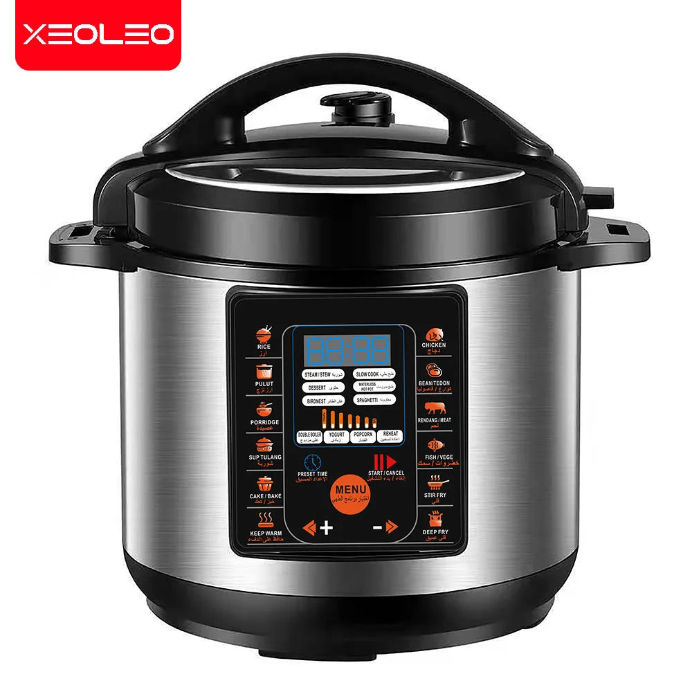 XEOLEO 6L Multifunction Electric Pressure cooker suitable 5 people use Household High pressure pot Rice cooker