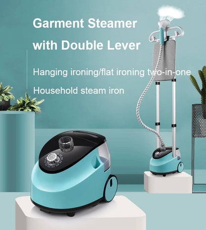 Electric Garment Steamer 10 Gears Adjustable Handheld Flat Steam Ironing Machine Generator Hanging Vertical Clothes Clean Brush