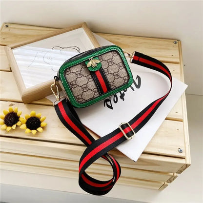 New Fashion Cute Mini Children's Crossbody Bags Waterproof PU Shoulder Bag Baby Backpack Crossbody Bag Coin Purse Handbags