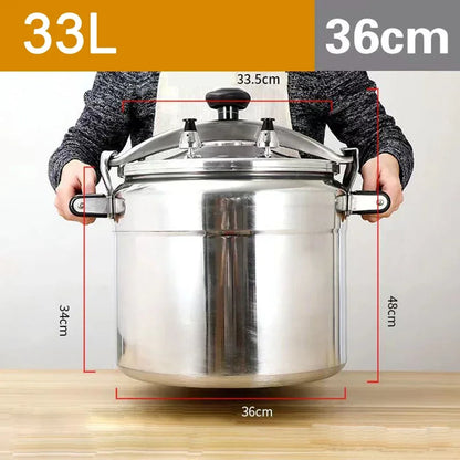 9-60L Pressure Cooker Commercial Large Capacity Gas Cooker Stew Pot Kitchen Cookware Safety Arroceras Autoclave  압력밥솥 قدر ضغط