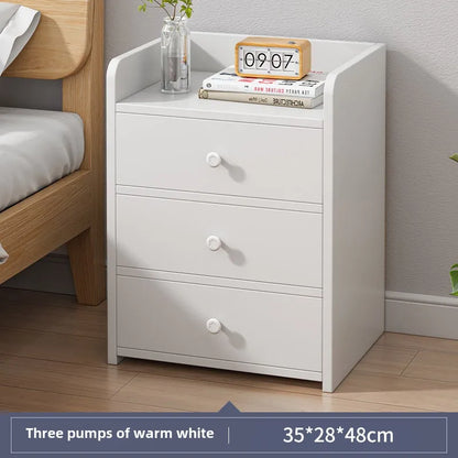 Bedside Table Simple Modern Simple Small Household Storage 협탁Small Cabinet Locker Rack Bedroom Furniture Rental Room Nightstands