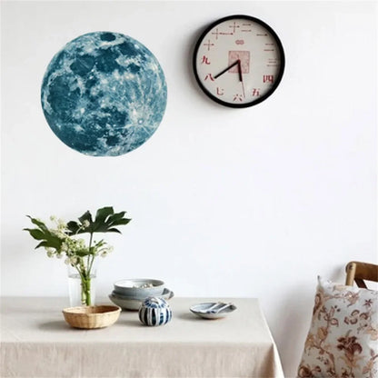 5-30cm Luminous Moon Sticker PVC Waterproof Green Blue Glowing Sticker Home Glow in The Dark Wall Decoration Stickers 여자 알몸 오나홀