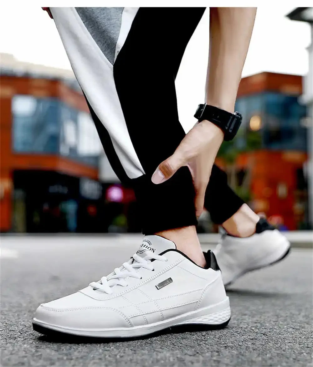 Tied Without Heels Wide Foot Shoes Casual Summer Flat Vulcanized Sneakers Man Sport Trainners Items Tenids Tenis Holiday