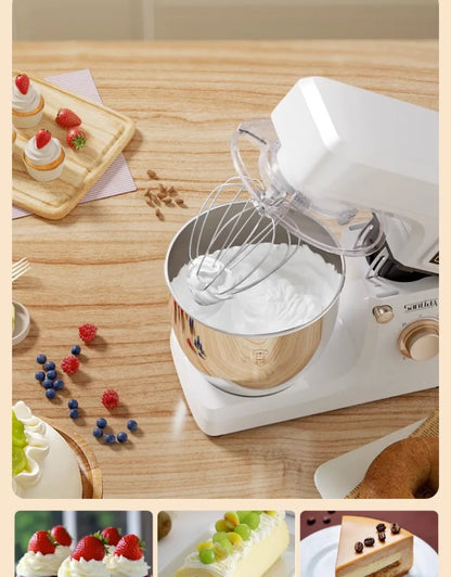 220V Stand Mixer Flour-Mixing Machine Kneading Dough Fermentation Integrated Stirring Noodles Noodles Fresh Milk Machine