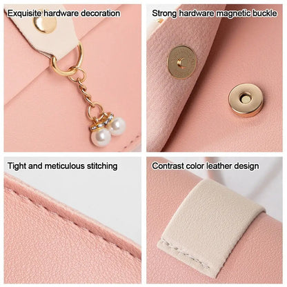 Fashion Small Square Bag Women's Small Crossbody Bag Ladies Handbags Girls Summer Travel Mini Purse