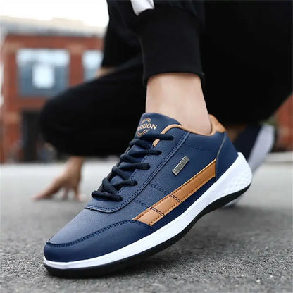 Tied Without Heels Wide Foot Shoes Casual Summer Flat Vulcanized Sneakers Man Sport Trainners Items Tenids Tenis Holiday