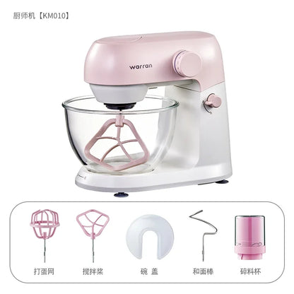 Mute Stand Mixer Household Small Flour-Mixing Machine Dough Mixer Automatic Cream Stirring Fresh Milk Machine