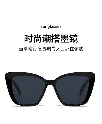 INS Vintage Cat Eye Sunglasses Women Square Small Frame Sun Glasses Female Brand Designer Retro Shades Fashion Oculos De Sol