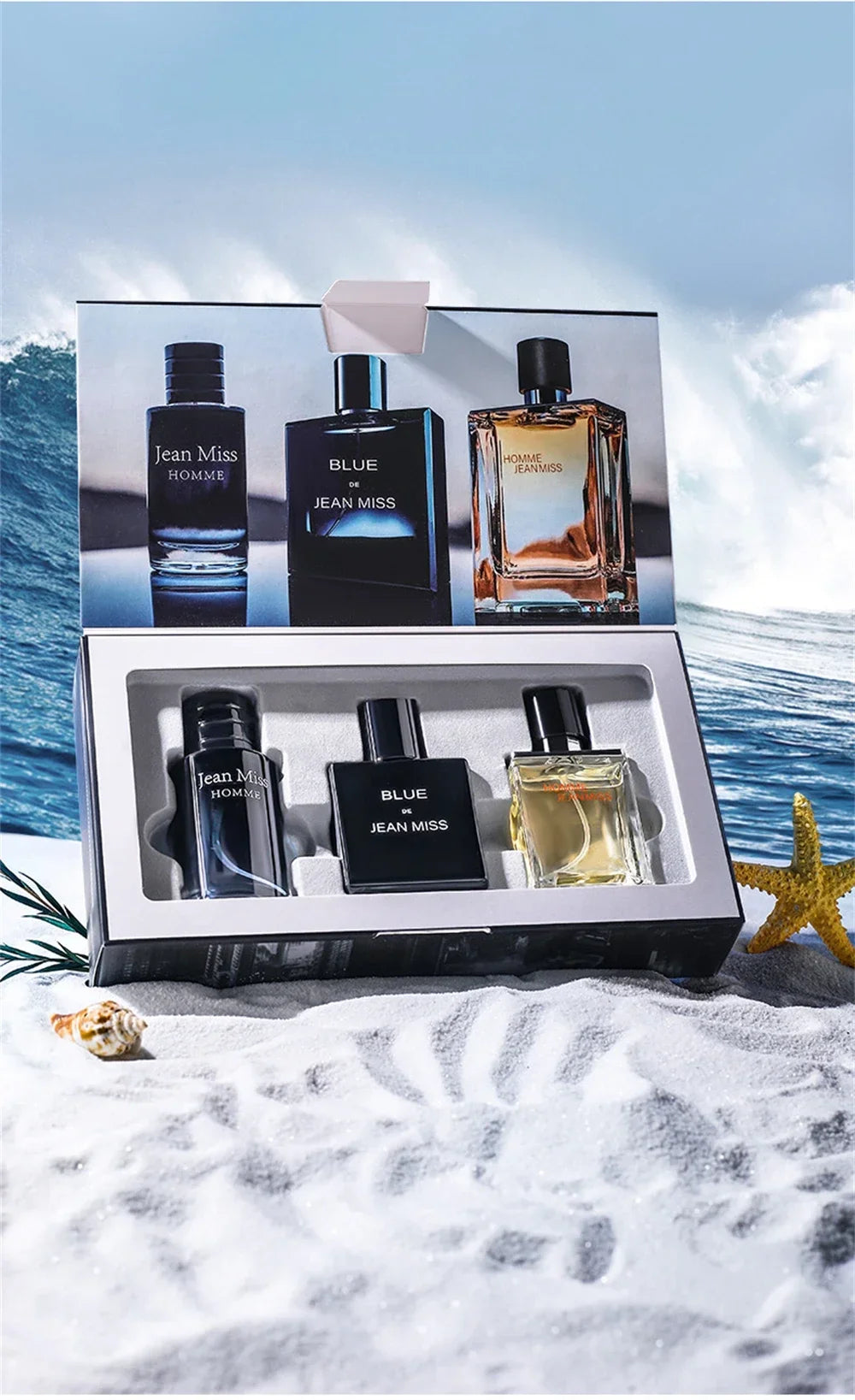 High Quality 90ml Men Perfume Hombre Gift Box 3pcs Set Colognes Scent Fascination Man Perfumes Masculinos Lasting Parfum Heren