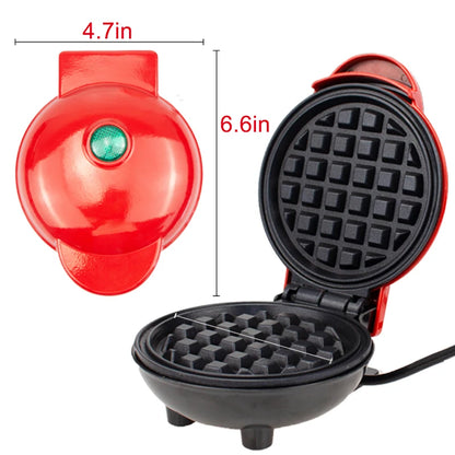 110V&220V Electric Mini Waffles Maker Machine Kitchen Cooking Appliance for Kids Breakfast Dessert  Pot    Small Fried Eggs