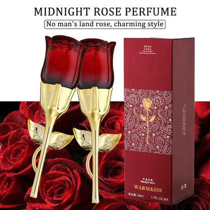 Midnight Rose Perfume No Man's Land Rose Floral Scent Body Spray Lasting Natural Pheromone Perfume Women Dating Eau De Toilette