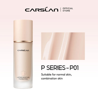 CARSLAN Long-lasting Moisture Matte Liquid Face Foundation Full Coverage Concealer Whitening Oil Control Face Base Makeup