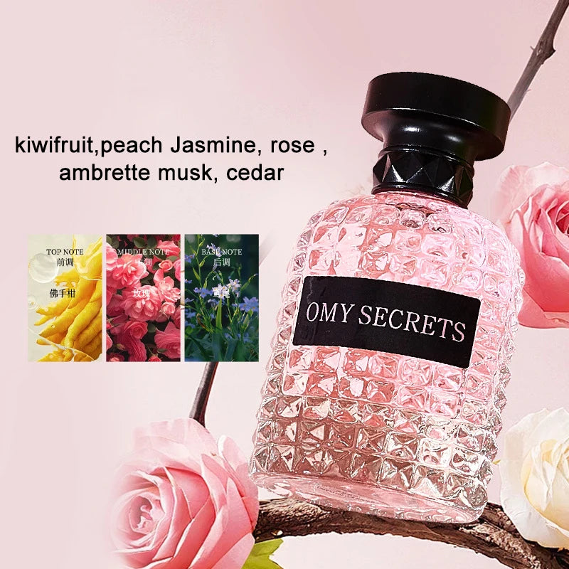 New Rivet Series Ladies Perfume Women Floral Long Lasting Eau De Toilette Fragrance 72 Hours French High Quality Deodorizes