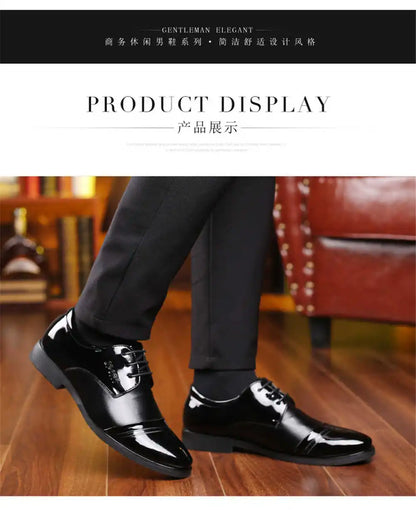 gents patent leather mans Party shoes Slip dress original brand shoes sneakers sports original besket health sepatu