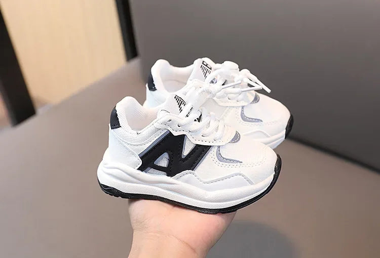 Boys and Girls Fashion Casual Sneakers Kid's Trend Chic Running Shoes Basketball Shoes Children Flat Baby Toddler Outdoor Shoes