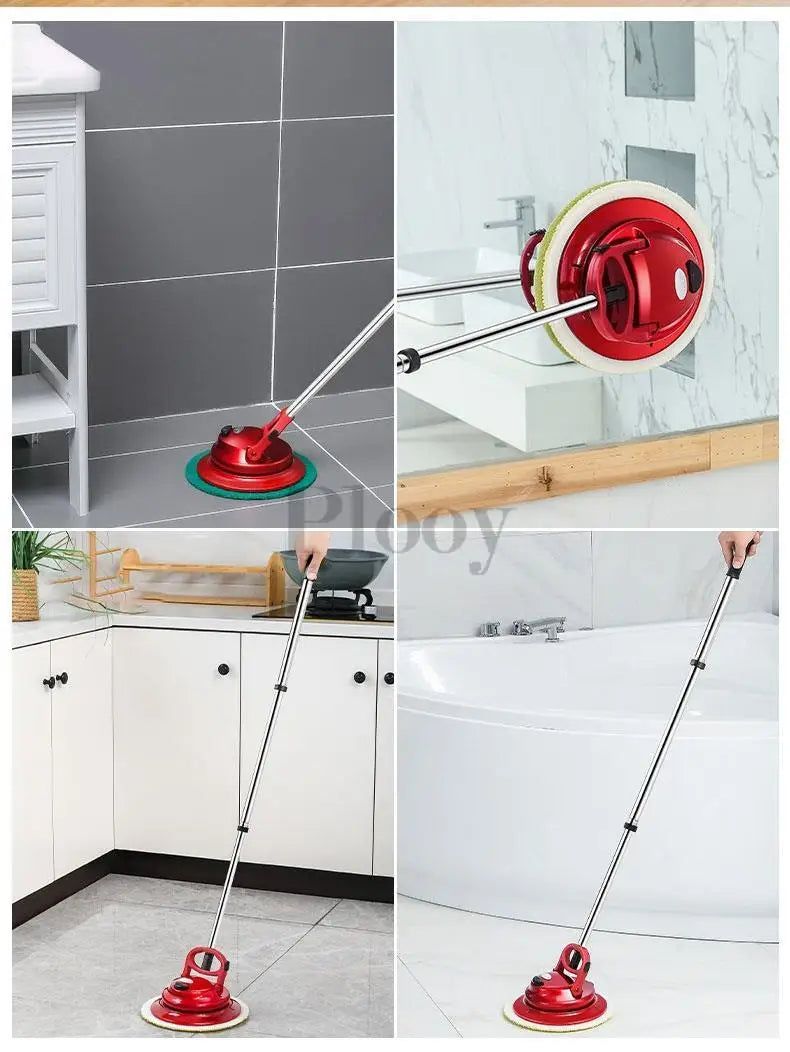 Automatic Cleaning Machine Household Wireless Mop Electric Cleaning Machine Wipes Floor Tiles Glass Roof Waxing Artifact