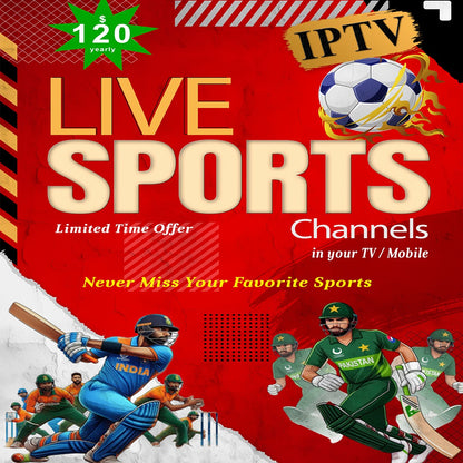 IPTV  Live Sports Channel Service